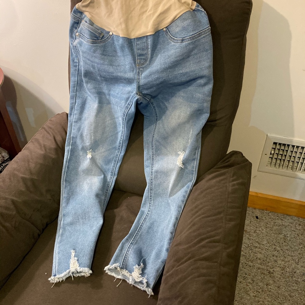 Maternity Jeans size large